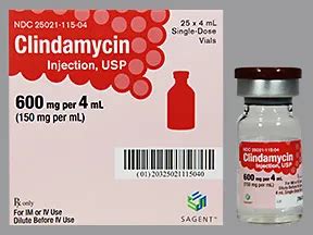 Cleocin (clindamycin) dosing, indications, interactions, .